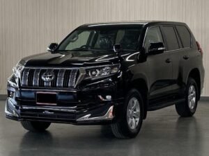 Black Toyota Land Cruiser Prado